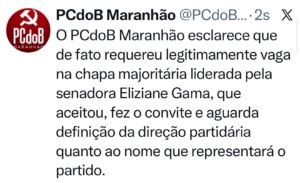 em meio a ruídos internos, pcdob busca consenso para a suplência de eliziane gama
