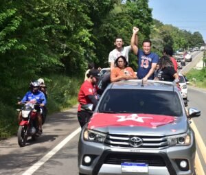 carreata de felipe camarão mobiliza militantes e eleitores em sete municípios da região do munim
