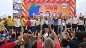 felipe camarão lança plano de governo inclusivo e rebate críticas em discurso contundente na convenção do psb