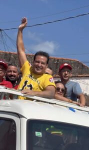 candidatura do pt ganha as ruas: felipe camarão realiza primeira carreata no itaqui bacanga