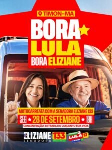 caravana 'bora lula 13, bora eliziane 133' inicia reta final de campanha no maranhão