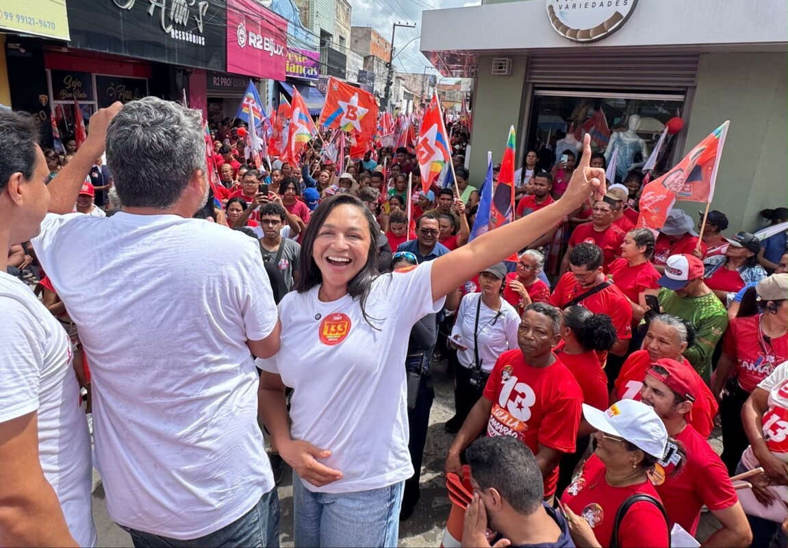 carreata em são luís consolida apoio do pt a eliziane gama na disputa pelo senado