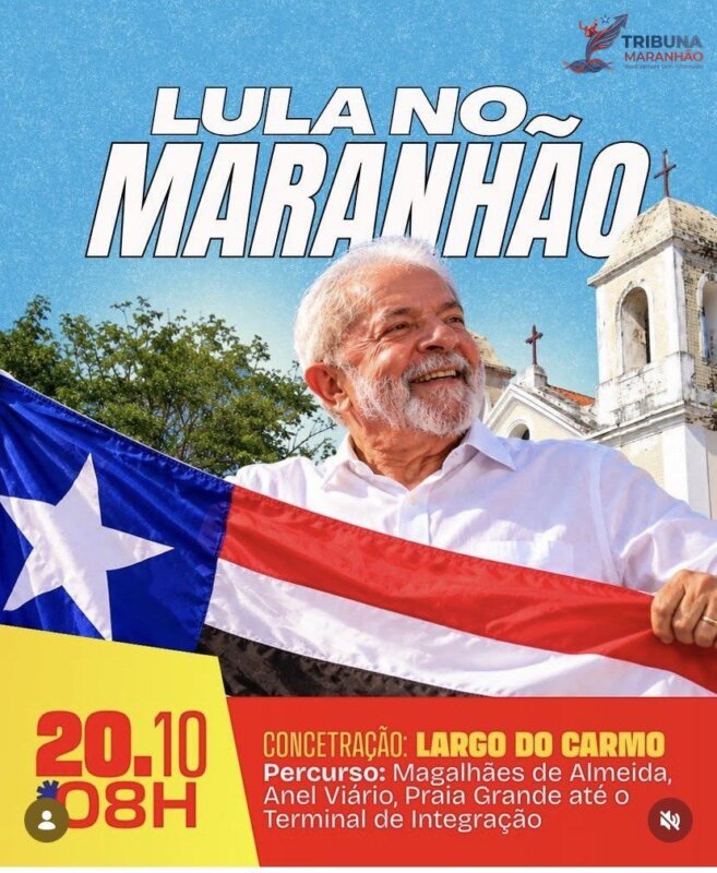 pt nacional e qg de campanha preparam mobilização para visita de lula a são luís nesta terça feira