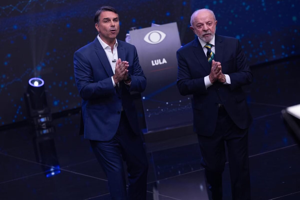 debate na band acirra disputa presidencial entre lula e flávio bolsonaro na reta final do segundo turno