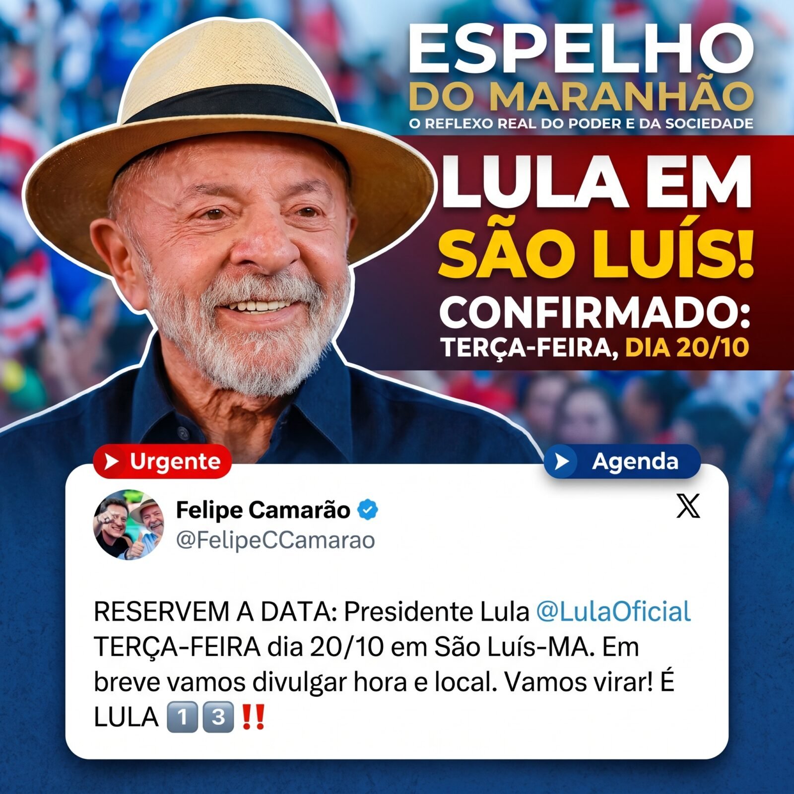 lula em são luís